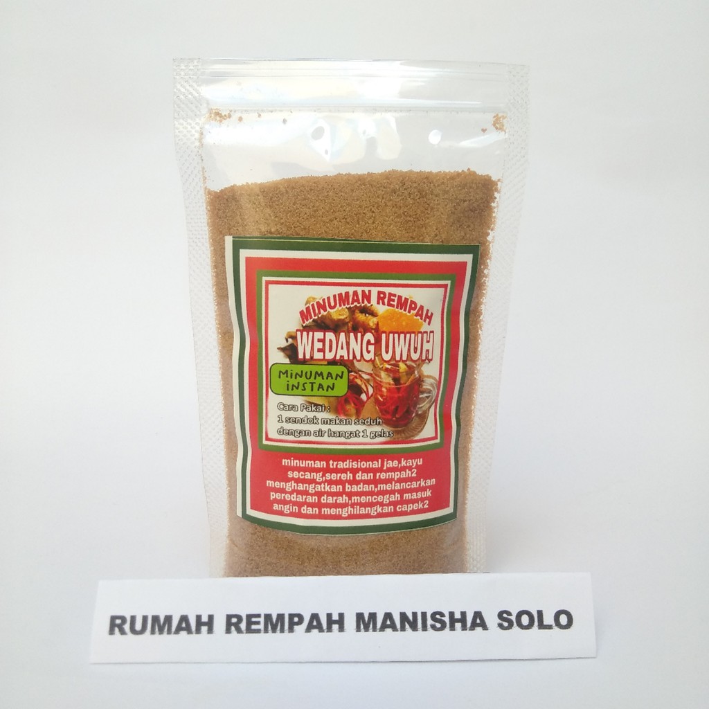 Minuman Instan Wedang Uwuh Rempah 100gram