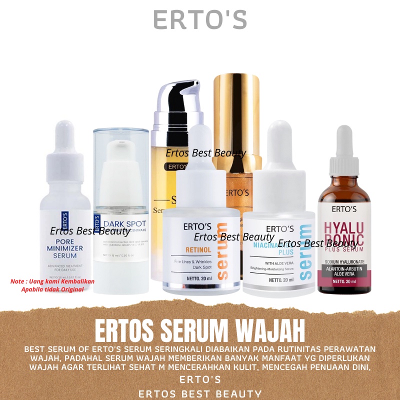 Ertos Best Serum Perawatan Wajah