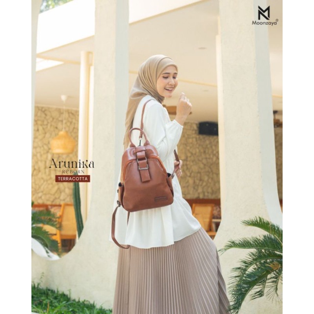 Tas Ransel Arunika new reborn ori moonzaya / tas ransel wanita /tas ransel branded