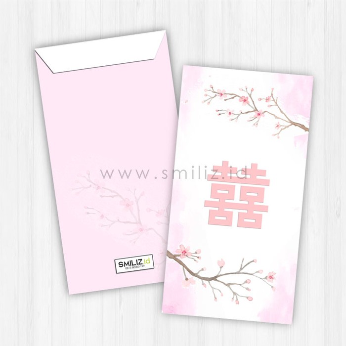 

Pink Floral Wedding Angpao