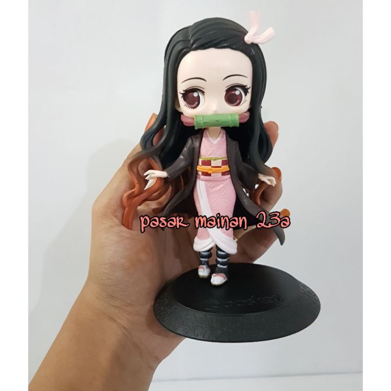 Figure Q Posket Kimetsu No Yaiba Demon Slayer Tanjirao Nezuko Terbaru-figure demon slayer