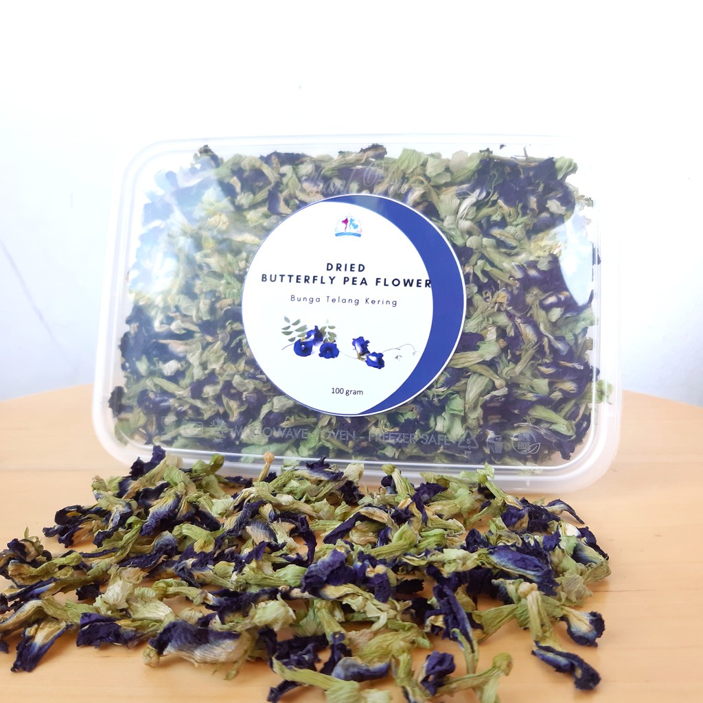 

Bunga Telang Kering 50gr, 100gr | Butterfly Pea Tea | Teh Bunga Telang