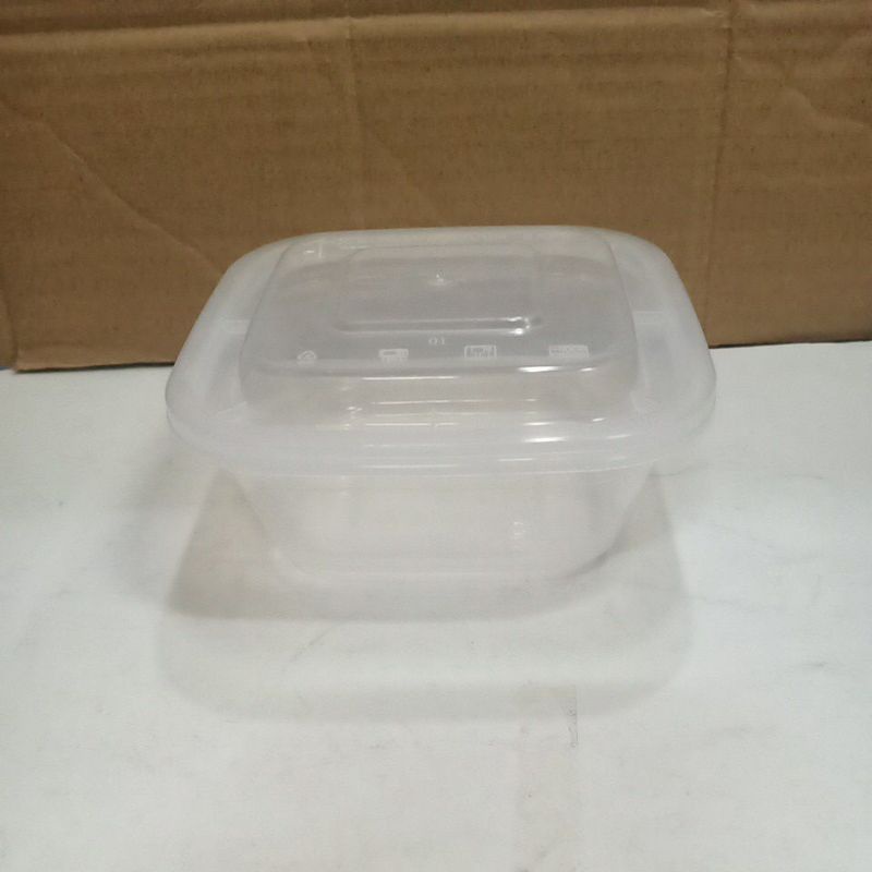ThinWall Cup Square Plastik Kotak DM 350 ml 50 pcs