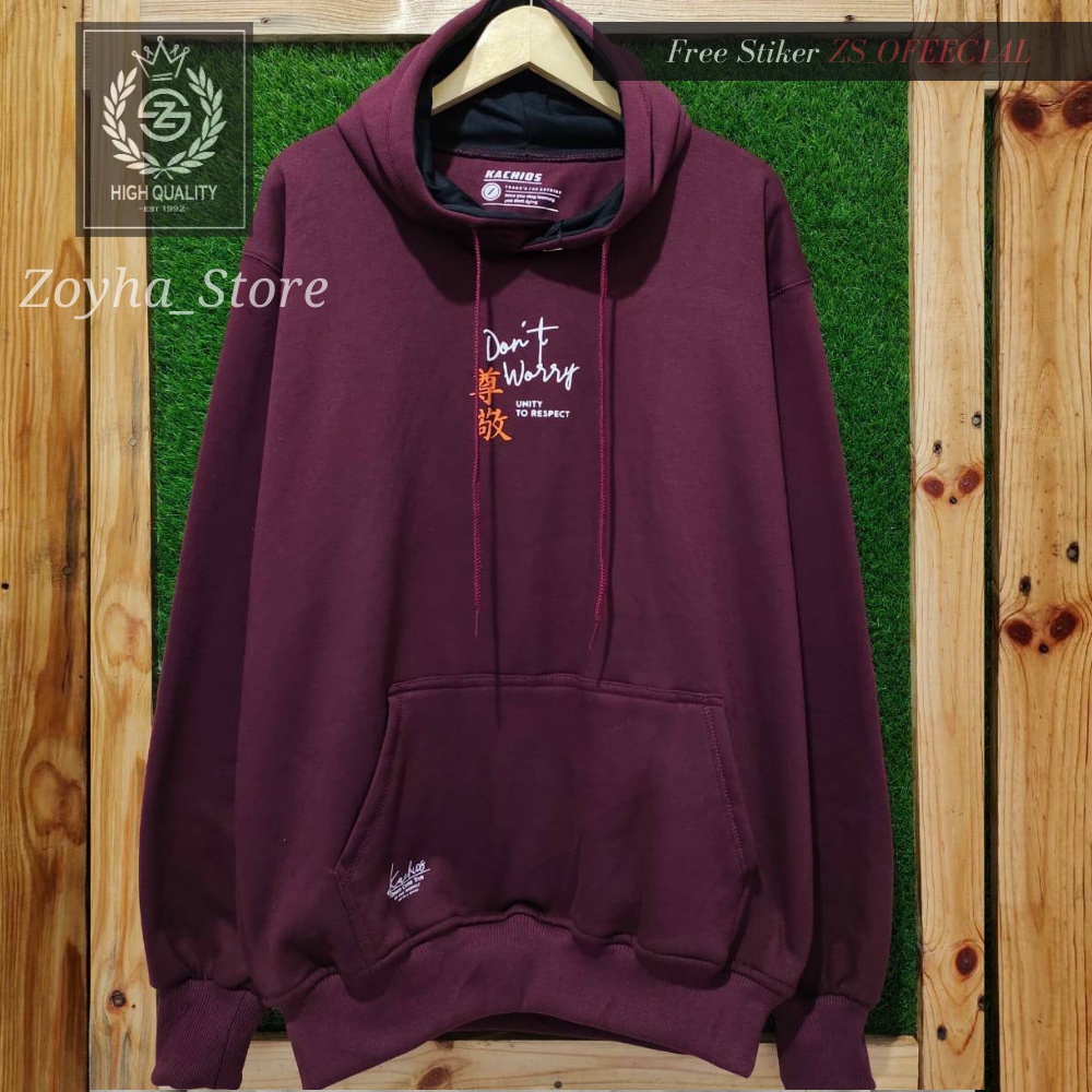 Hoodie Tebal Pria Wanita Original Japanestyle Bahan Catton 280s permium Unisex