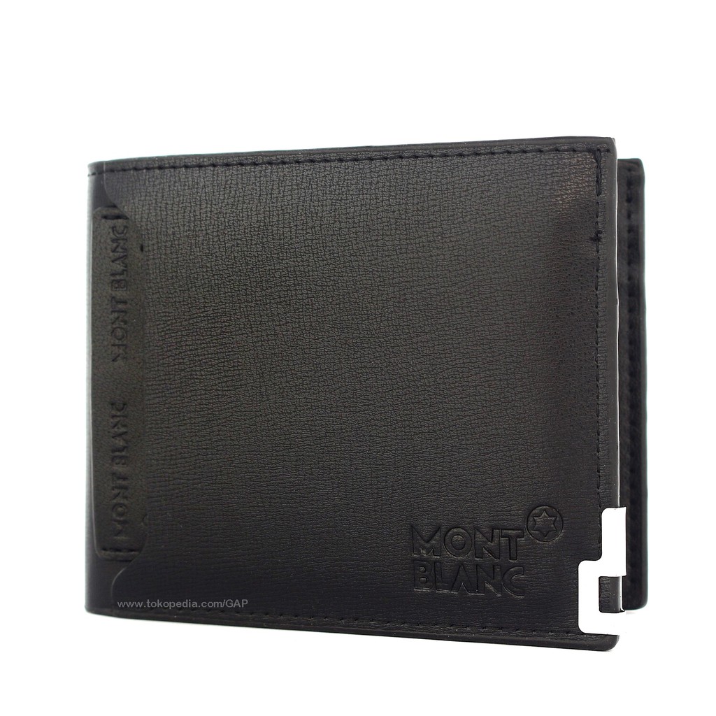 TOKOKOE - Dompet Pria model Lipat bahan Kulit dengan Kotak Premium - MB 21-1 Hitam dan Coklat