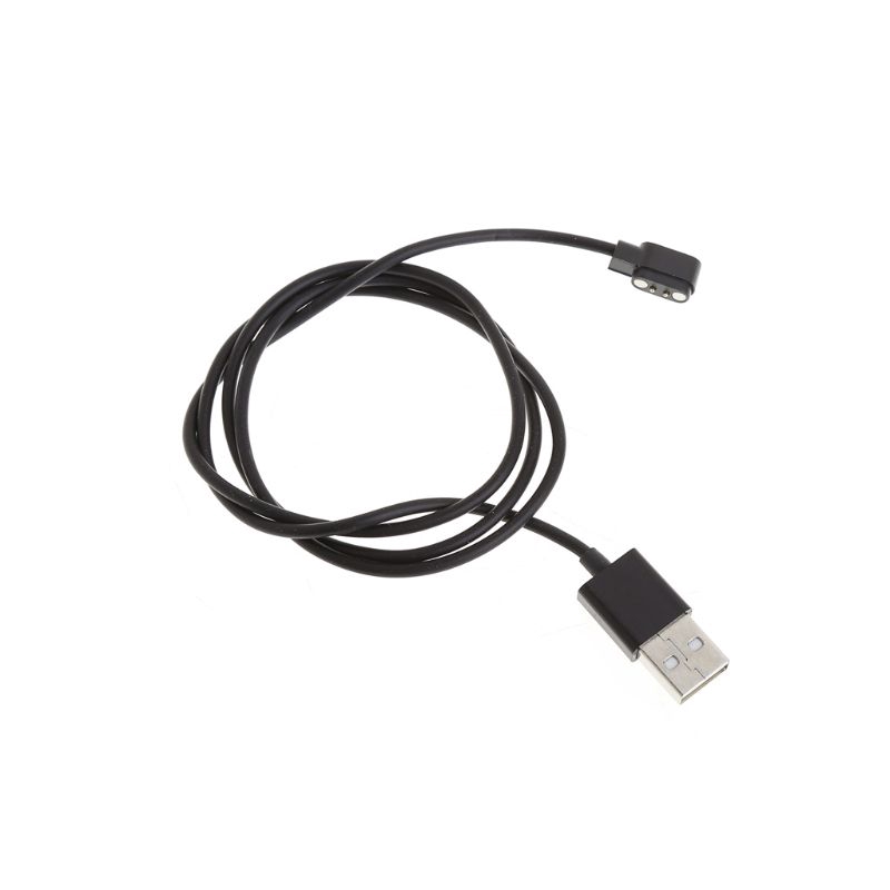 Win Kabel Charger Smartwatch 2 Pin Warna Hitam Ukuran 4mm | Shopee