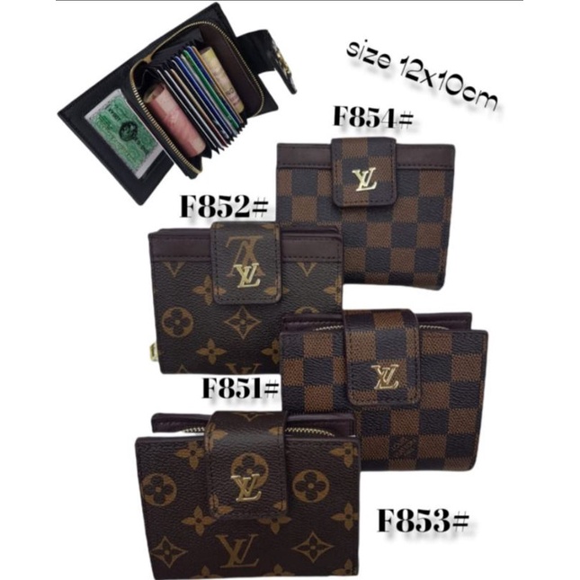 Dompet Kartu Import Terbaru F851 Dengan 13 Buah Slot Card + 1 Buah Slot Foto