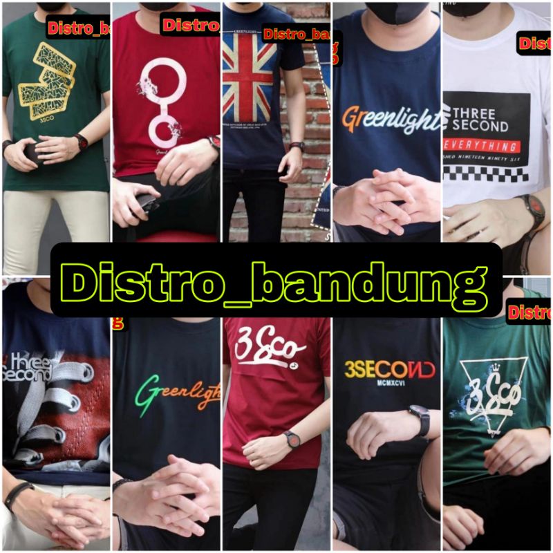 Baju kaos pria greenlight original