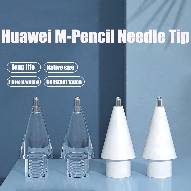 1pc Ujung Pensil Stylus Pengganti Lapis Nikel Alloy Untuk Huawei M-Pencil 2nd