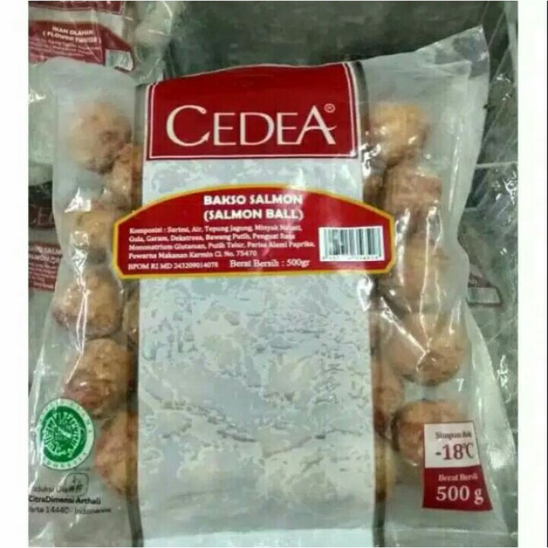 

Puri Segar Shop, Cedea Bakso Salmon 500 Gram