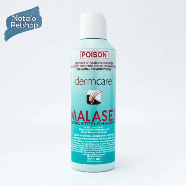 Malaseb Medicated Shampoo Jamur 250ML / POISON / dermcare