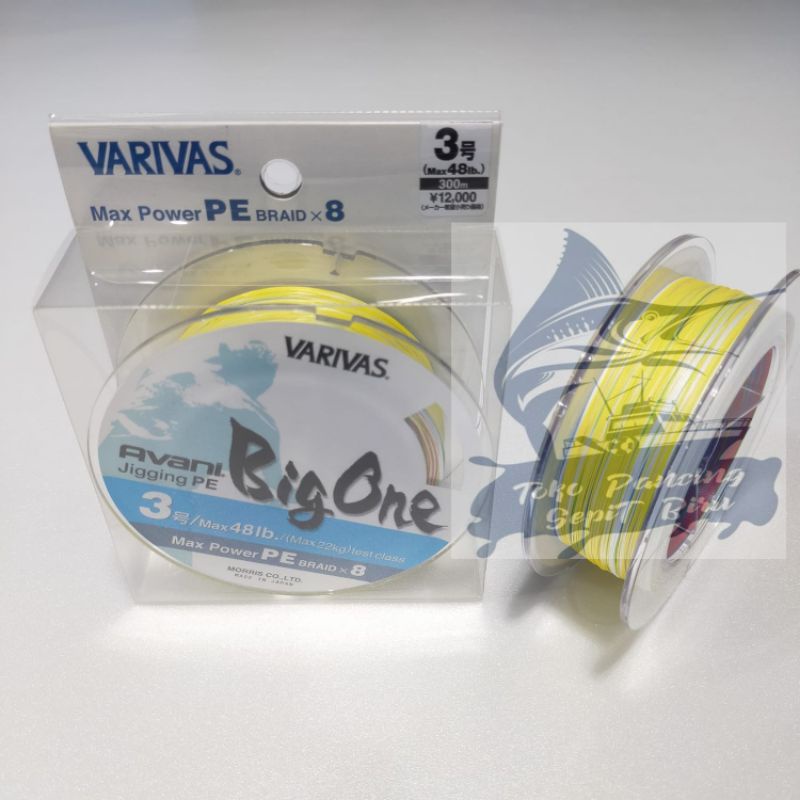 SENAR VARIVAS AVANI BIG ONE JIGGING PE 3 300M