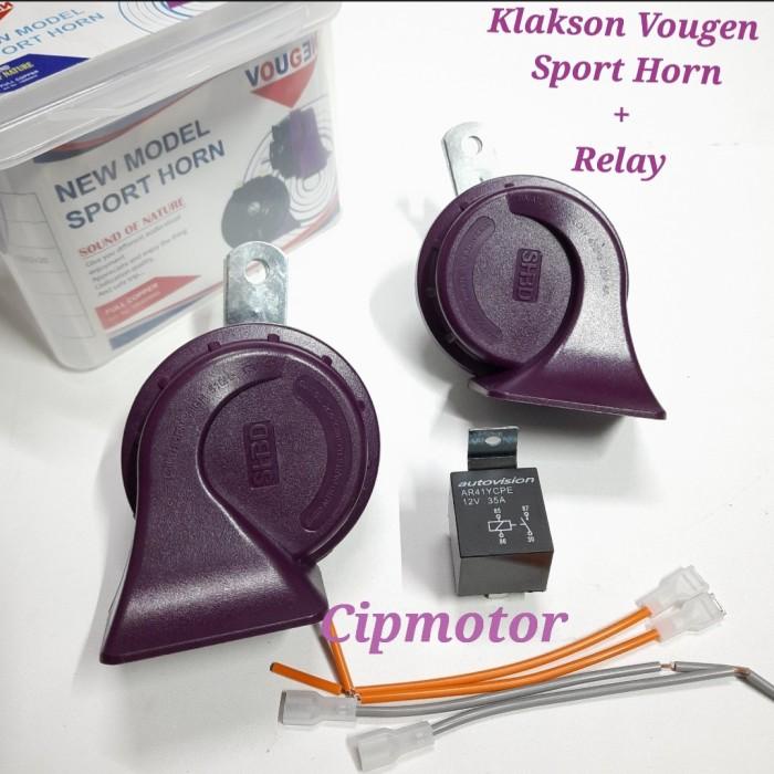 Klakson Motor Mobil Zegen Vougen keong Sport Horn