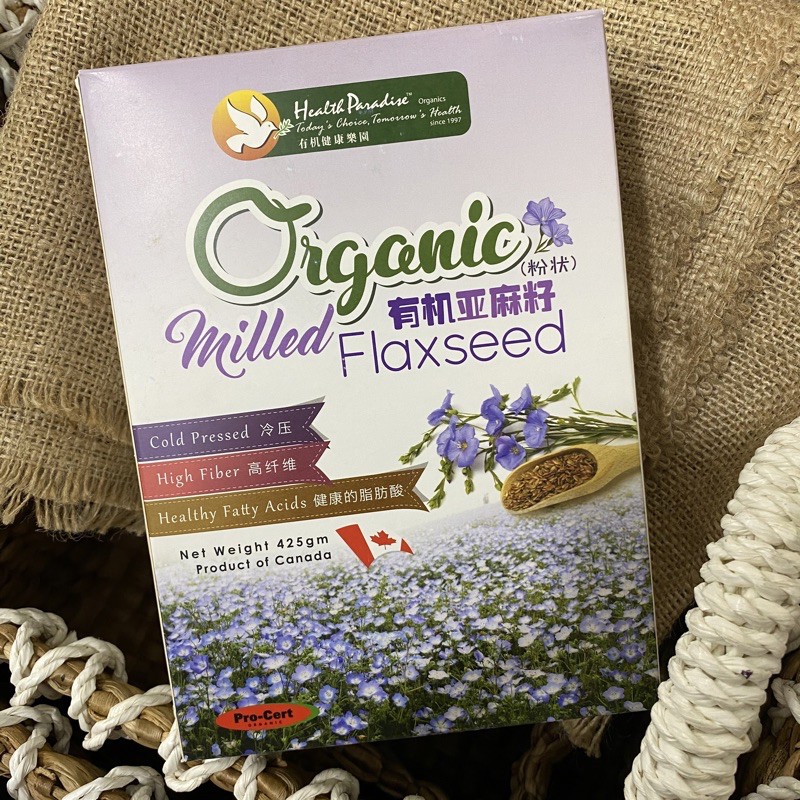 HP Organic Milled Flaxseed 425gr