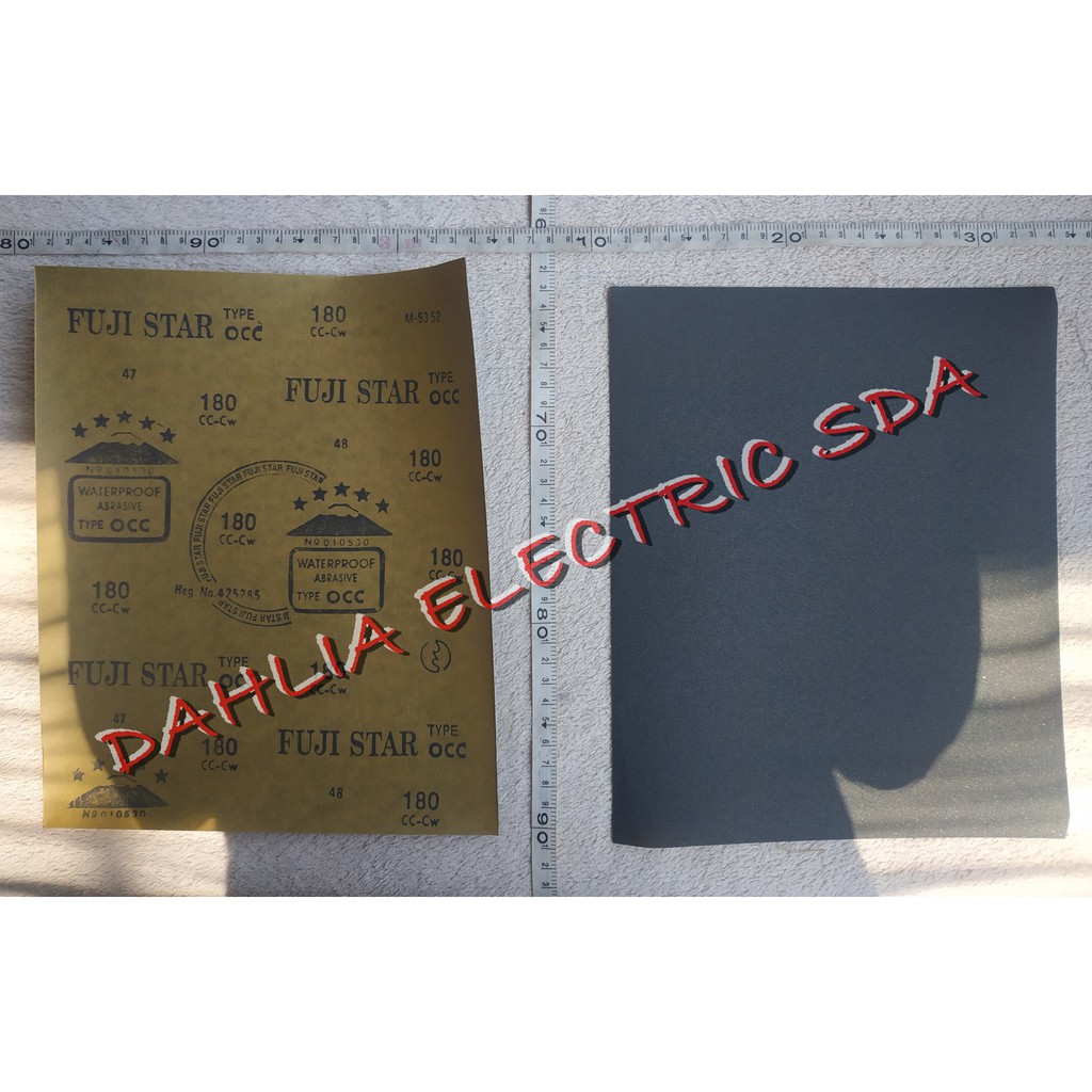 

KERTAS GOSOK NO 180 FUJISTAR