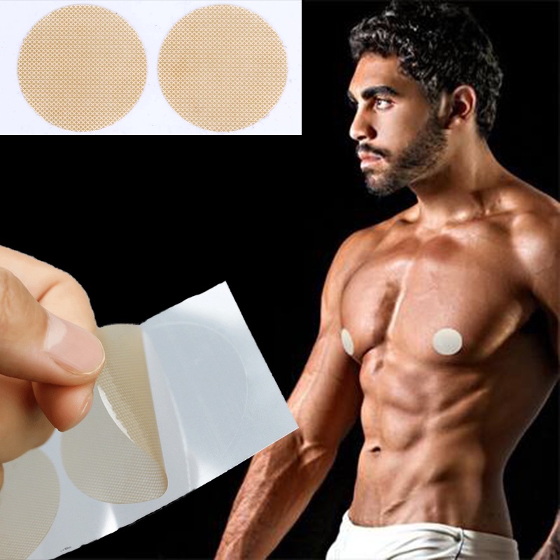 10 Pasang Penutup Puting Pria / Penutup Puting Payudara Men / Nipple Cover Men