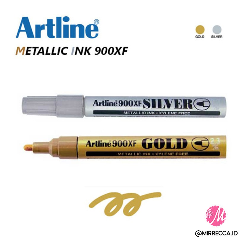 

SPIDOL BESAR WARNA EMAS ARTLINE 900XF 2.3 MM / GOLD MARKER