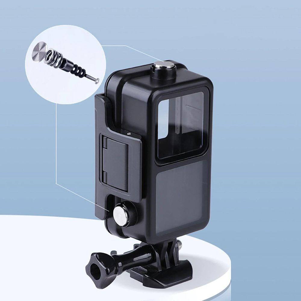 POPULAR Casing Anti Air Populer New 60M Action Camera Tempered Glass Untuk DJI Osmo Action2