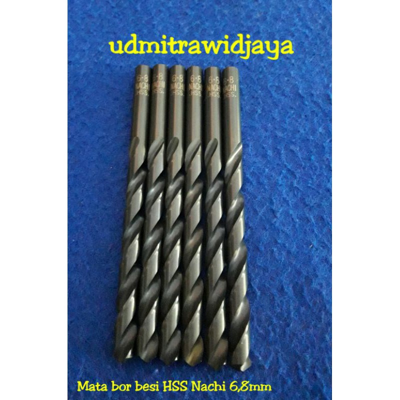 Mata bor besi NACHI HSS 6,8mm / HSS NACHI 6,8mm