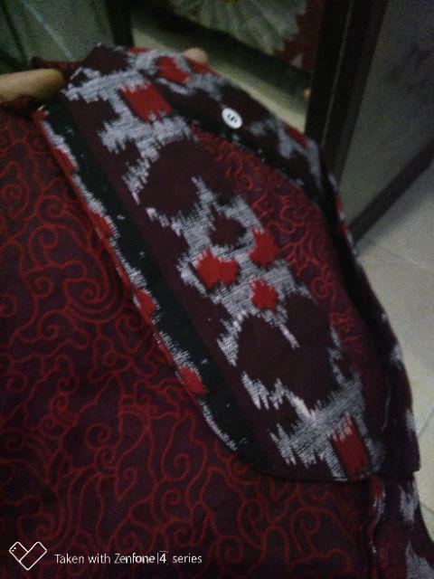 Bswartbatik Hrb026 Kenongo Hem Pendek Padi Pekalongan S M L Xl Xxl Xxl 3l 4l 5l Batik Pria Murah