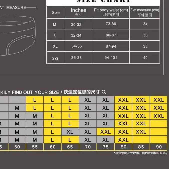 ORLVS ORR01 celana dalam pria low waist