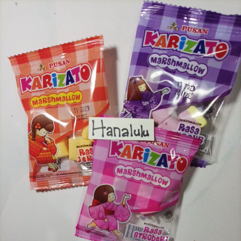 

Pusan Karizato Marshmallow 5g Jajanan Unik