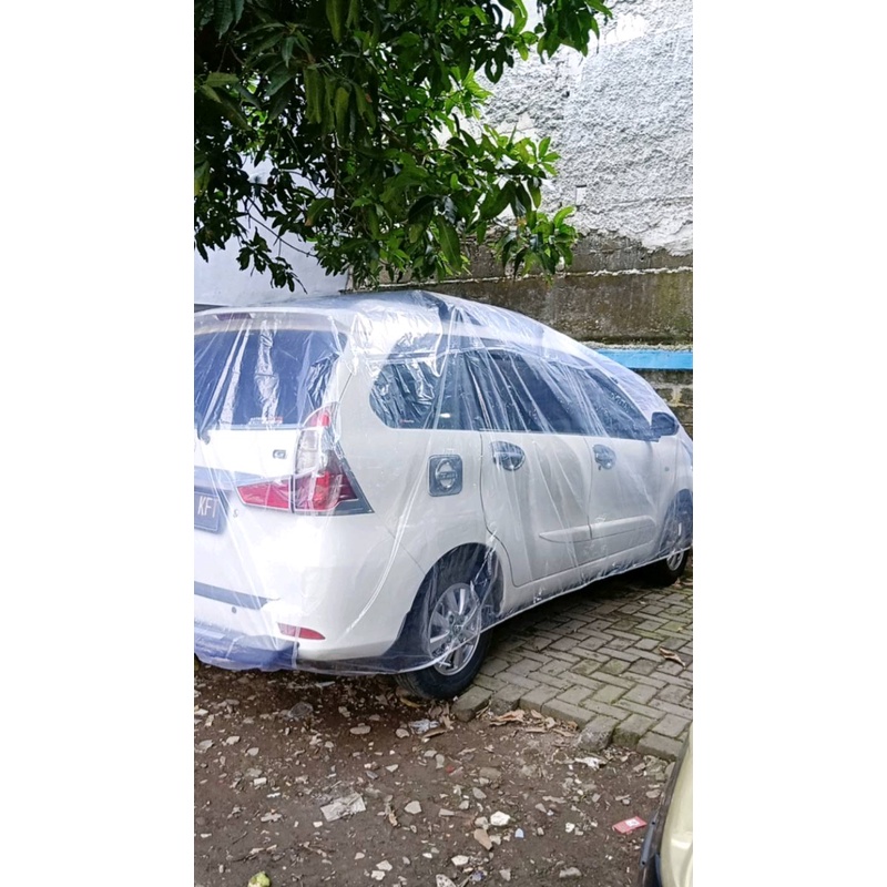 Body Cover Mobil Mobilio Sarung Mobil Mobilio Transparan/Mobilio waterproof/Mobilio Anti air/plastik bening mobilio/avanza/avanza veloz/avanza lama/new avanza/xenia/xenia lama/rush/terios/sienta/freed/aerio/brio/brio rs/brio lama/new brio/brio satya/agya