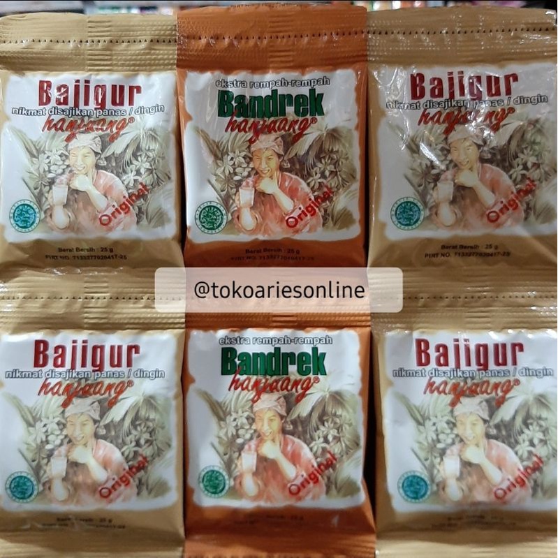 

Bandrek / Bajigur Hanjuang (isi 10 pcs)