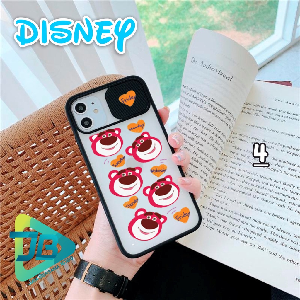 SOFTCASE SLIDE KAMERA DISNEY OPPO VIVO SAMSUNG XIAOMI REALME IPHONE ALL TYPE JB4888