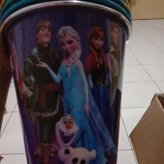 Tong Sampah Karakter Kartu  / Souvenir Ulang Tahun /  Frozen / Tsumtsum / Pony /mickey / Hello Kitty