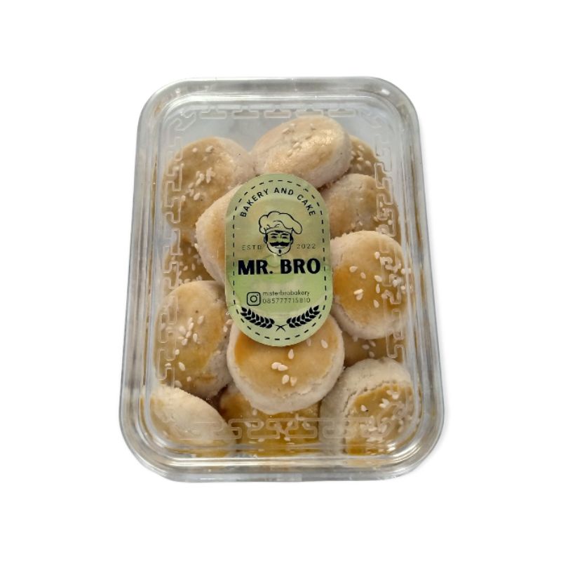 

Mr. Bro Bakery Kue Kacang Peanut Butter Cookies 350g