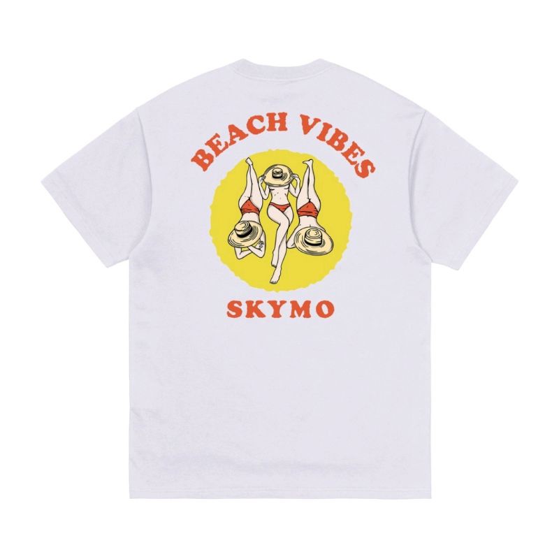 SKYMO | Tanning Tshirt -White