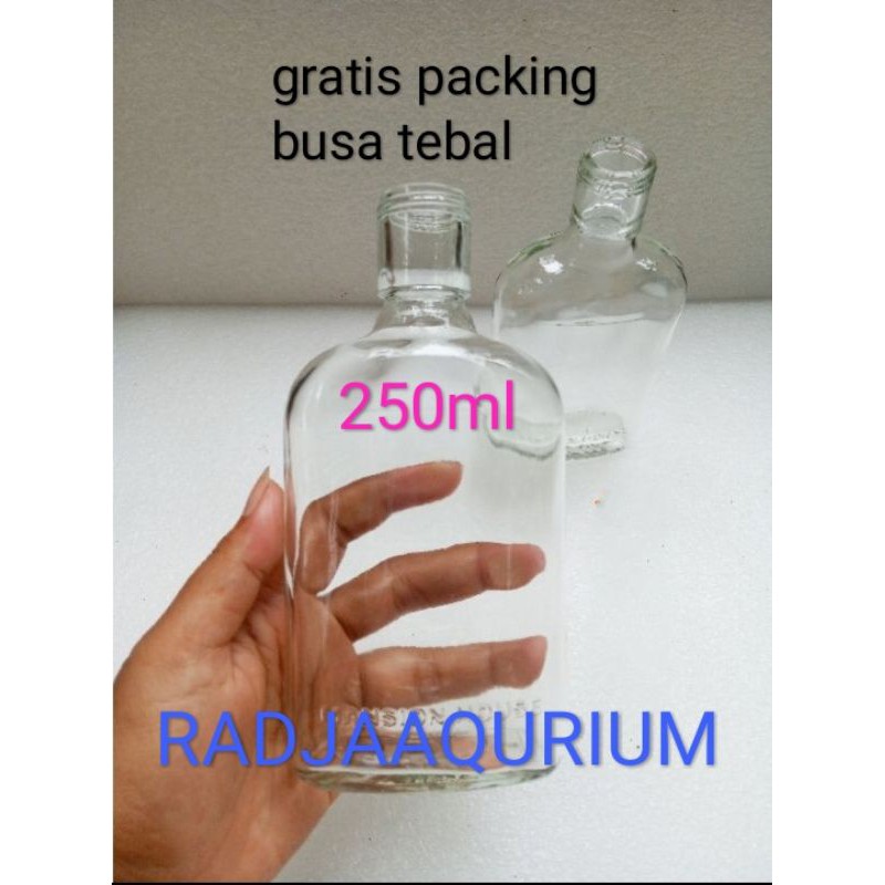botol gepeng 250ml