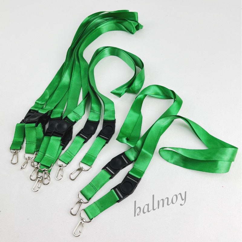 

TALI ID CARD NAME TAG BADGE 2 CM + STOPPER CANTOL WARNA HIJAU