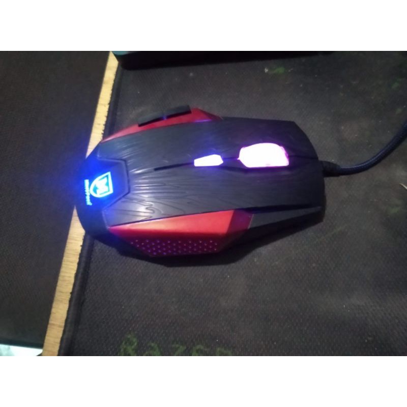 Mouse Usb Makro Gaming RGB G2 Terminator Micropack Cocok untuk Pc, Laptop