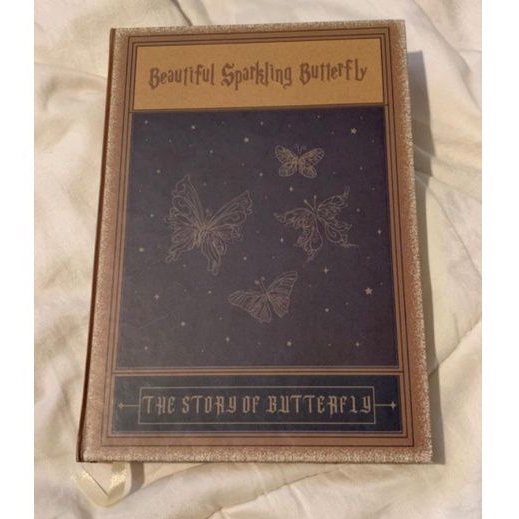 

[@studiochumchum] notebooks chumchum ` beautiful sparkling butterfly