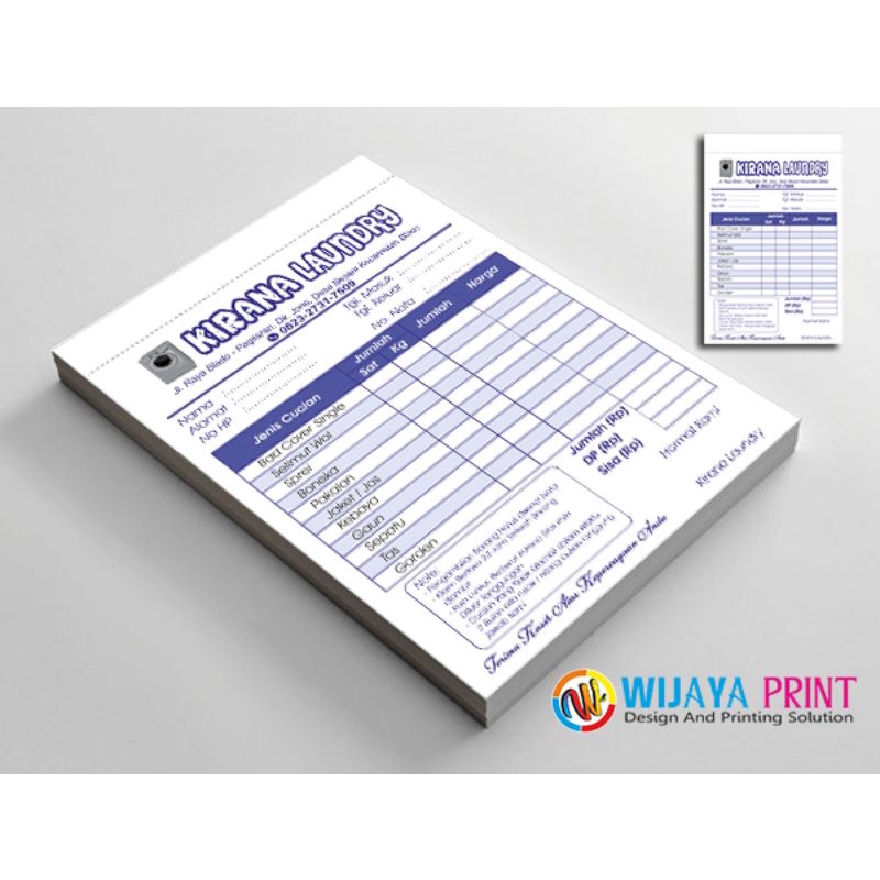 

Nota Olshop Custom 1 ply | UK. 1/4 folio
