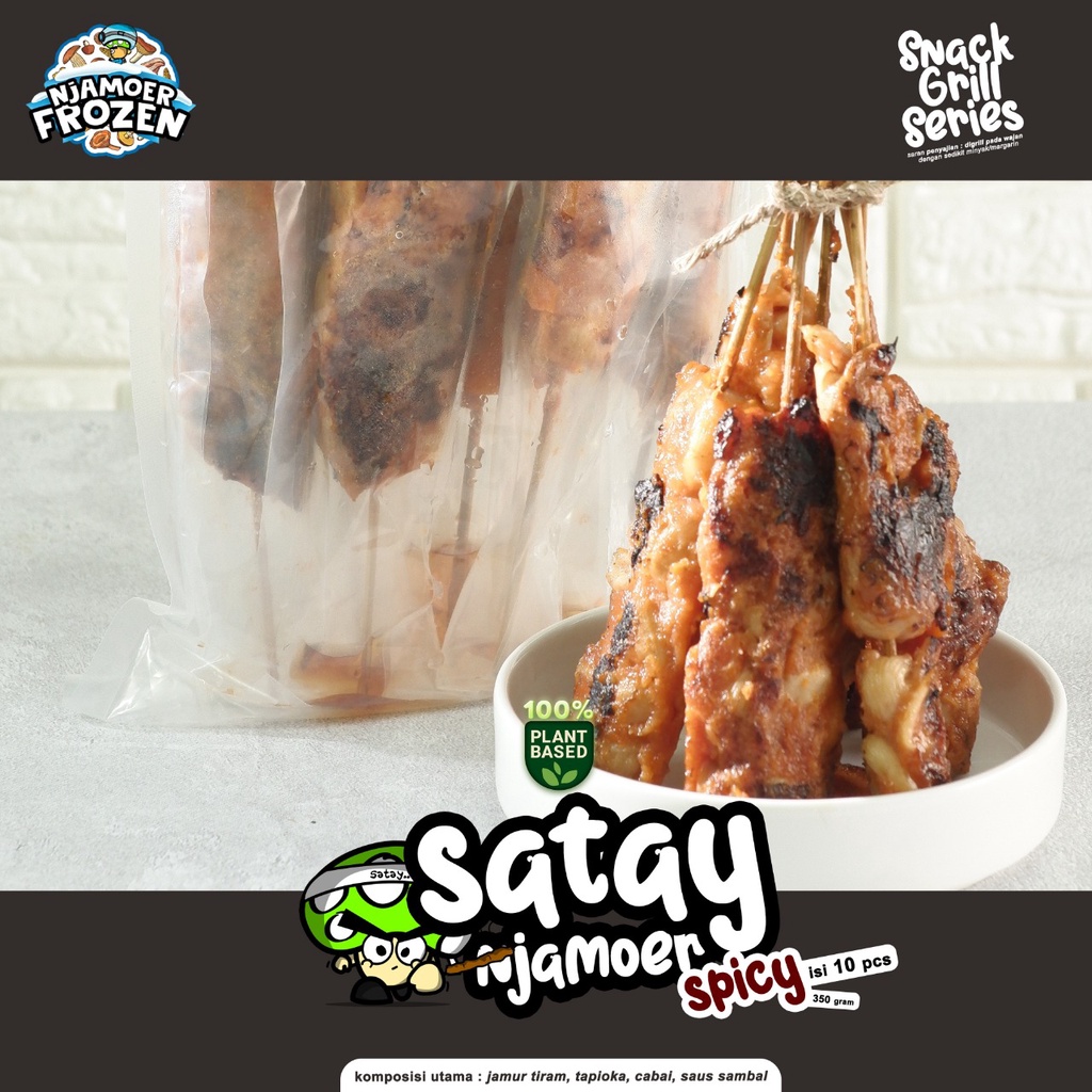 

Satay Njamoer Spicy (10 pcs)