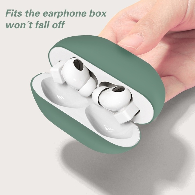 Soft Case Silikon Earphone Bluetooth Wireless Dengan Kait Untuk Huawei Freebuds 4i