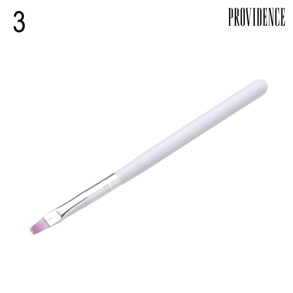 Providence Flat Head Polish Painting Drawing Nail Art Brush Pen DIY Manicure Beauty Tool