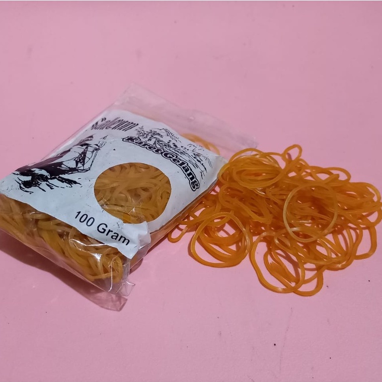 Karet GELANG 100gr/SALEM/tali Karet/karet thailand karet