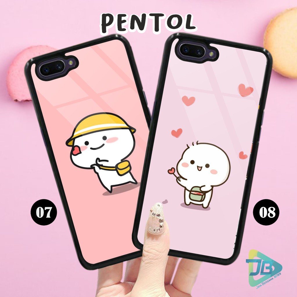 HARDCASE 2D GLOSSY PENTOL OPPO VIVO XIAOMI SAMSUNG REALME IPHONE ALL TYPE JB4664