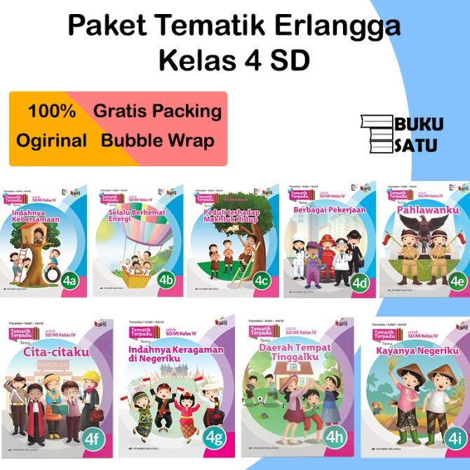 

Buku Tematik Erlangga Kelas 4 Paket 1 Tahun 9 Buku 2013 Revisi