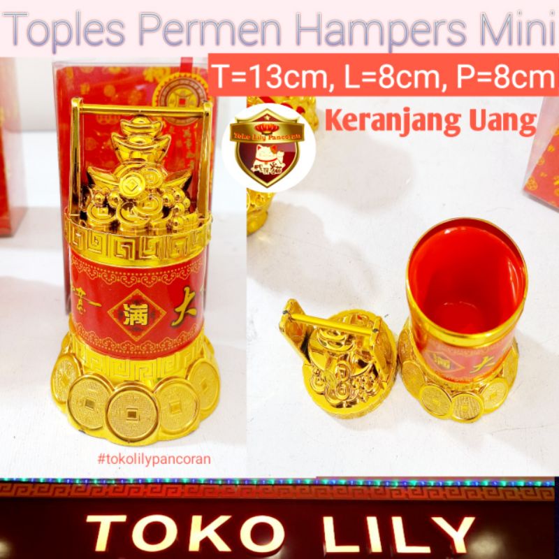 Toples Permen Mini Imlek / Toples Permen Hampers Mini