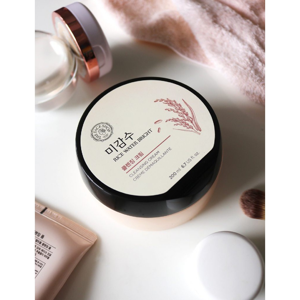 rice water bright cleansing cream