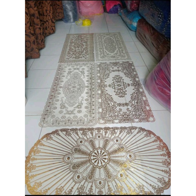 taplak meja plastik PVC