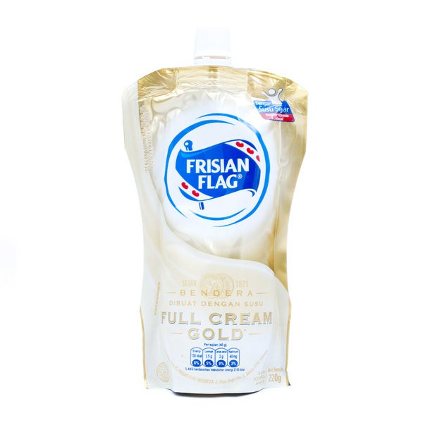 

FRISIAN FLAG Full Cream Gold 200ml - Krimer Kental Manis Full Cream