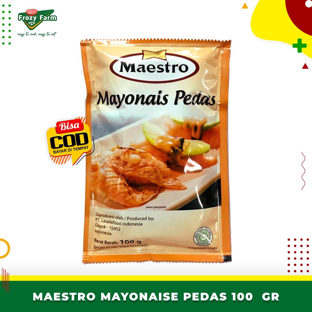 

Maestro Mayonaise Pedas 100 Gram