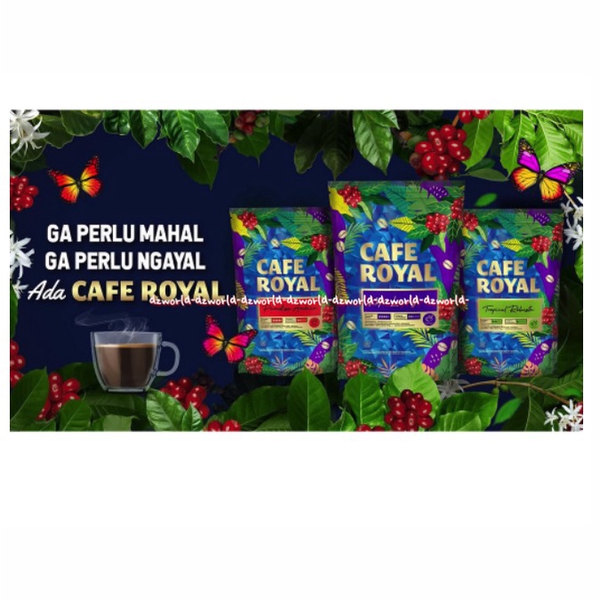 Cafe Royal 100gr Kopi Lanang Paradise Arabica Tropical Robusta Kopi Bubuk Royal Cafe Coffee Kopi Ground Coffee Caferoyal Cave