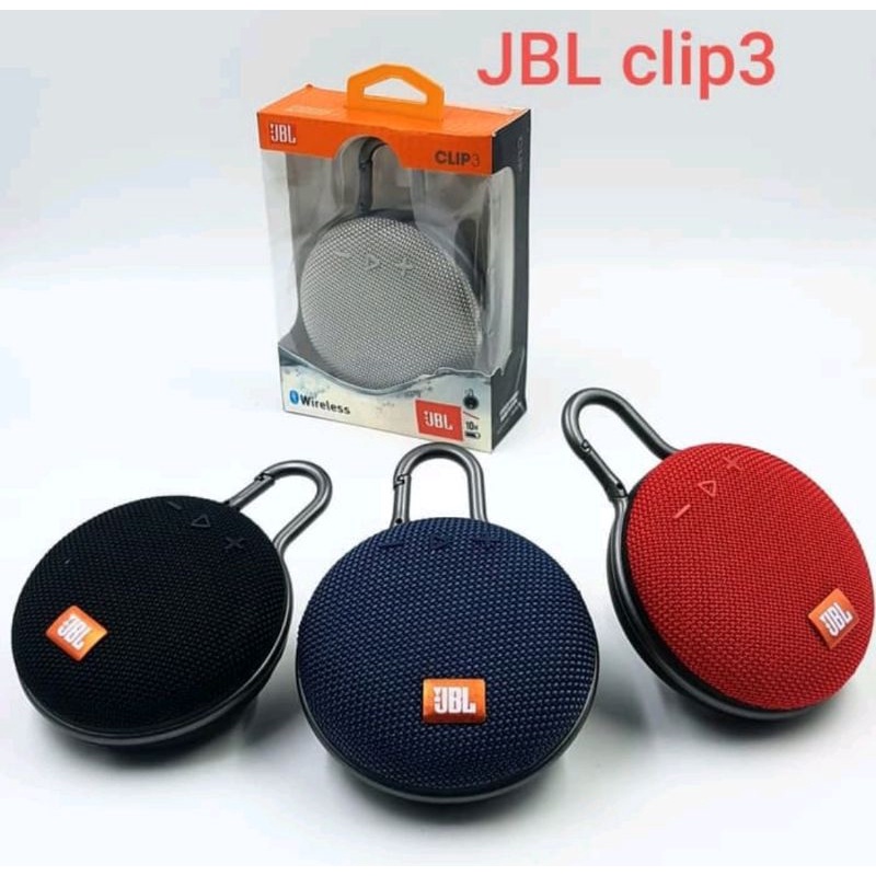 JBL CLIP 3 BLUETOOTH SPEAKER ORIGINAL GARANSI RESMI